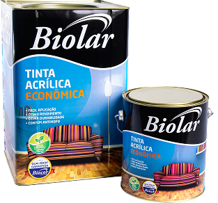 Tinta Acrílica Econômica Biolar